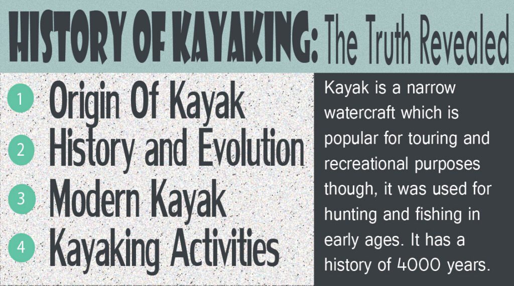 History of Kayaking
