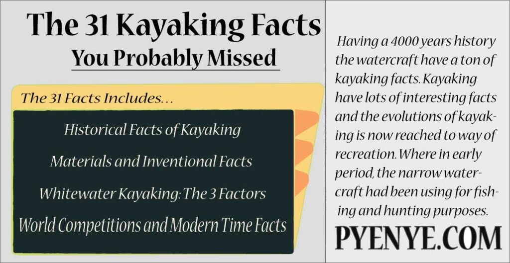 Kayaking Facts