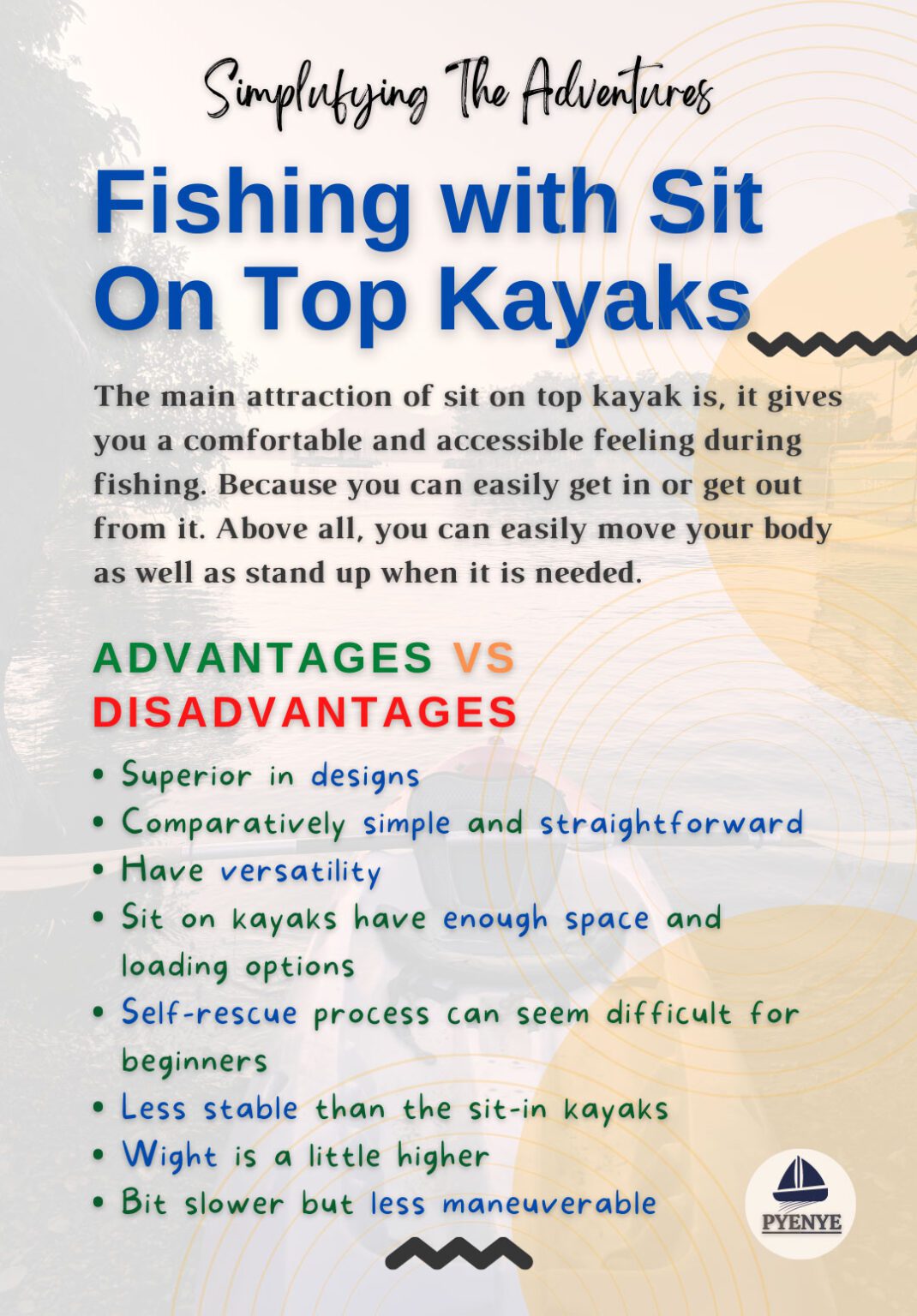 Sit On Top Vs Sit In Kayak The Ultimate Comparison PyeNye