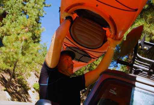  How far can a kayak hang out of a truck?, Kayak Overhang Guidelines, how far can a kayak stick out of a truck
